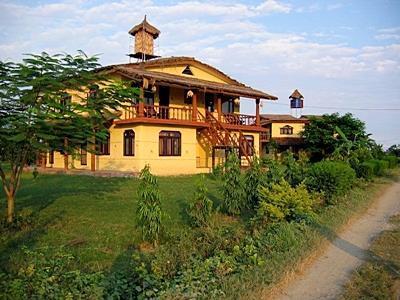 Hotel Sapana Village Lodge Chitwan Exterior foto